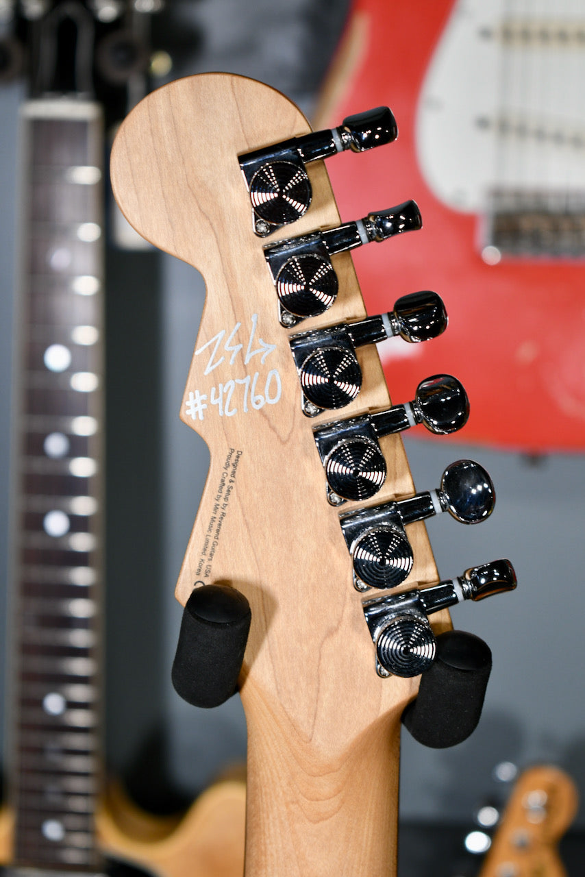 2020 Reverend Descent RA Red Burst