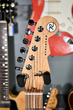 Reverend Descent W Baritone Medieval Red