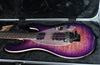 2019 Ernie Ball Music Man SM-Y2D Steve Morse Purple Sunset Quilt w / Matching Headstock