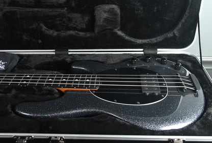 2019 Ernie Ball Music Man Sting Ray Special 4 String Charcoal Sparkle