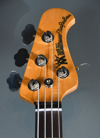 2019 Ernie Ball Music Man Classic Sting Ray 4 Figured Rosewood