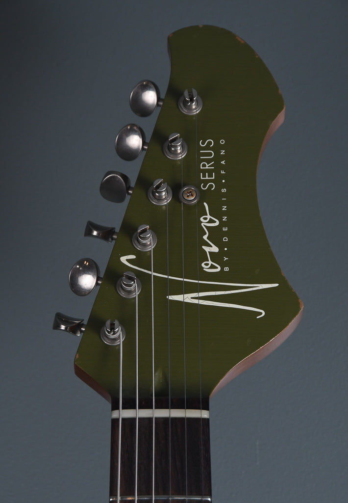 2017 Novo Guitars Serus S Uffington Green Fralin's