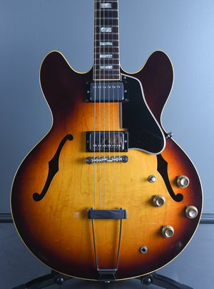 1967 Gibson ES 335 Tobacco Sunburst OHSC