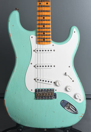 2018 Fender Custom Shop LTD '55 Relic Stratocaster Aged Faded Seafoam Green