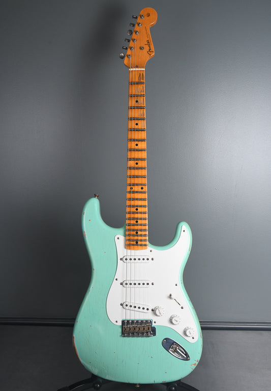 2018 Fender Custom Shop LTD '55 Relic Stratocaster Aged Faded Seafoam Green