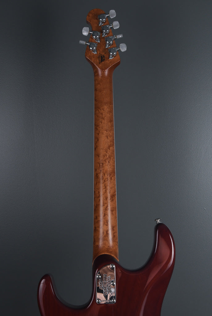 2018 Ernie Ball Music Man Luke III BFR Steve Lukather Signature Hazel Burst