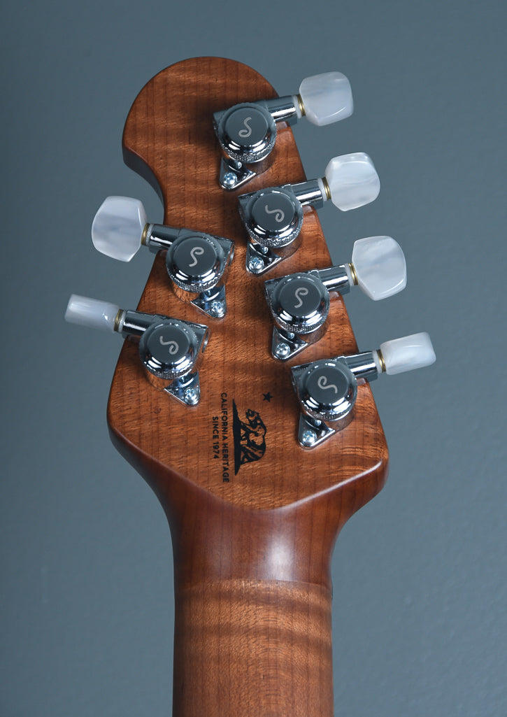 2019 Ernie Ball Music Man BFR John Petrucci JP15 Teal Quilt Ball Family Reserve!