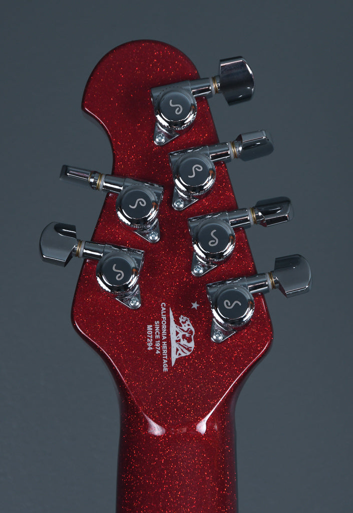 2018 Ernie Ball Music Man John Petrucci Majesty Ball Family Reserve BFR Cinnabar Red Limited Edition