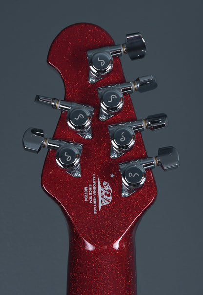 2018 Ernie Ball Music Man John Petrucci Majesty Ball Family Reserve BFR Cinnabar Red Limited Edition