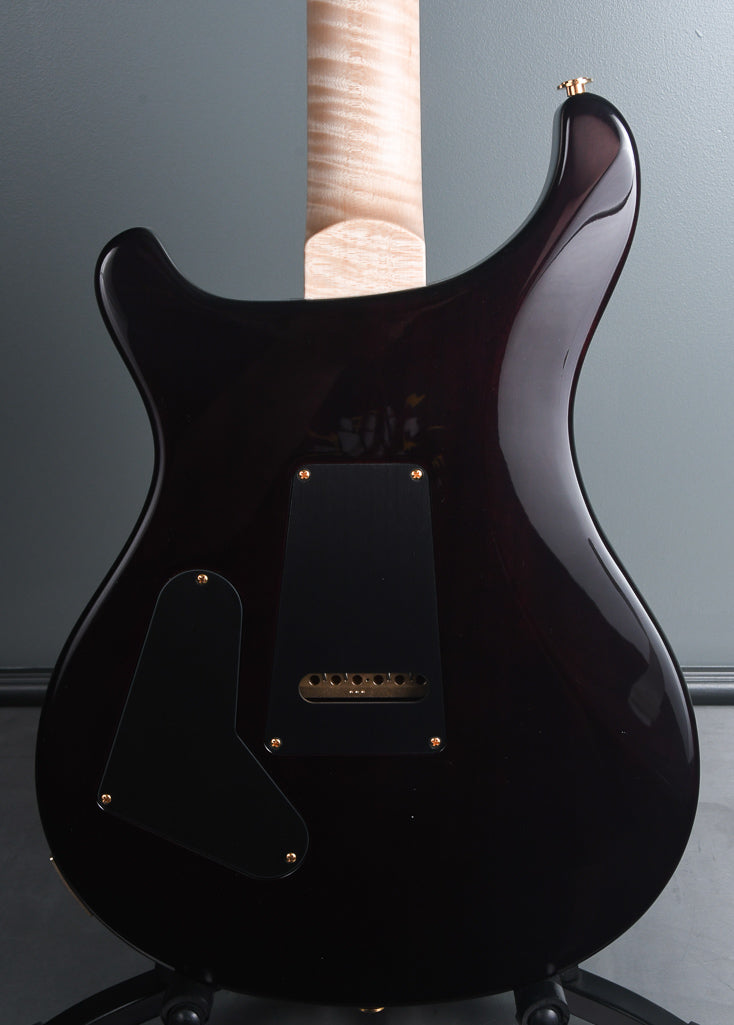 2019 PRS Wood Library Custom 24 Fatback 10 Top Quilt Orange Tiger