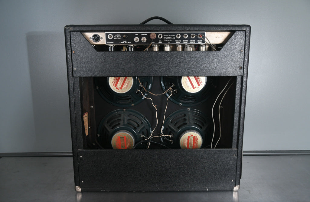 1964 Fender Super Reverb Black Tolex