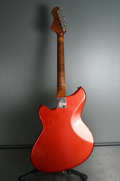 2019 Novo Guitars Serus J Candy Apple Red Fralin P-90