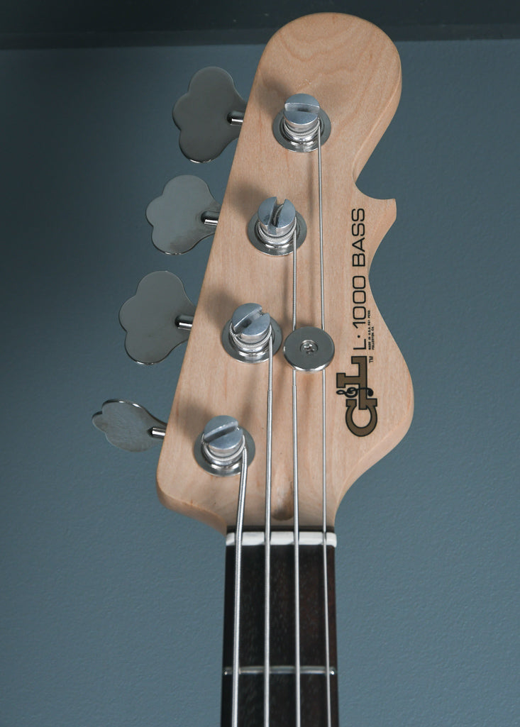 2009 G&L L-1000 Bass, Tobacco Sunburst, G&L Gig Bag