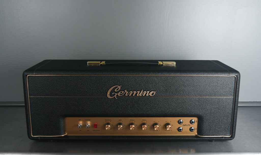 2019 Germino Club 40 Master Volume Tube Rectified Option Black Tolex