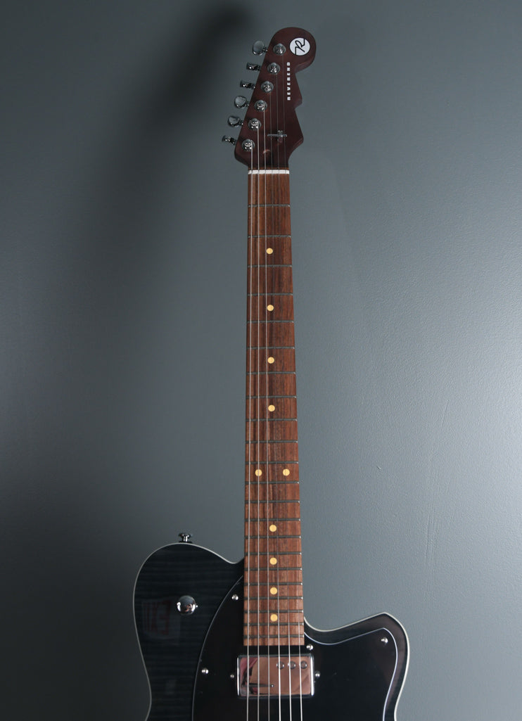 2019 Reverend Charger RA Trans Black Flame