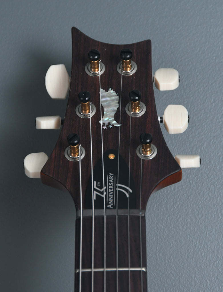 PRS Custom 24 35th Anniversary Aquamarine 10 Top