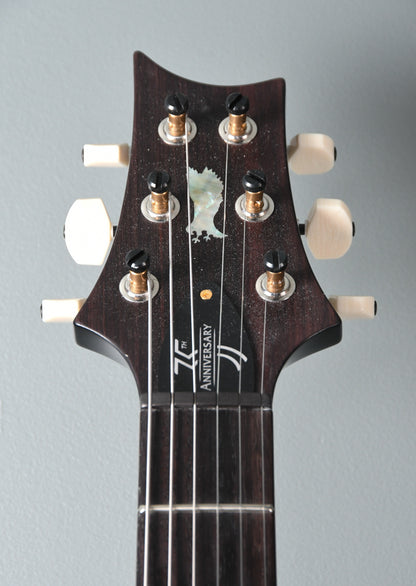 PRS Custom 24 35th Anniversary Faded Whale Blue 10 Top