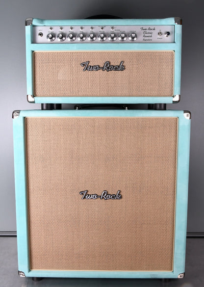 2020 Two Rock Classic Reverb NAMM Rig 100w Head & 4x10" Cab Mint Suede