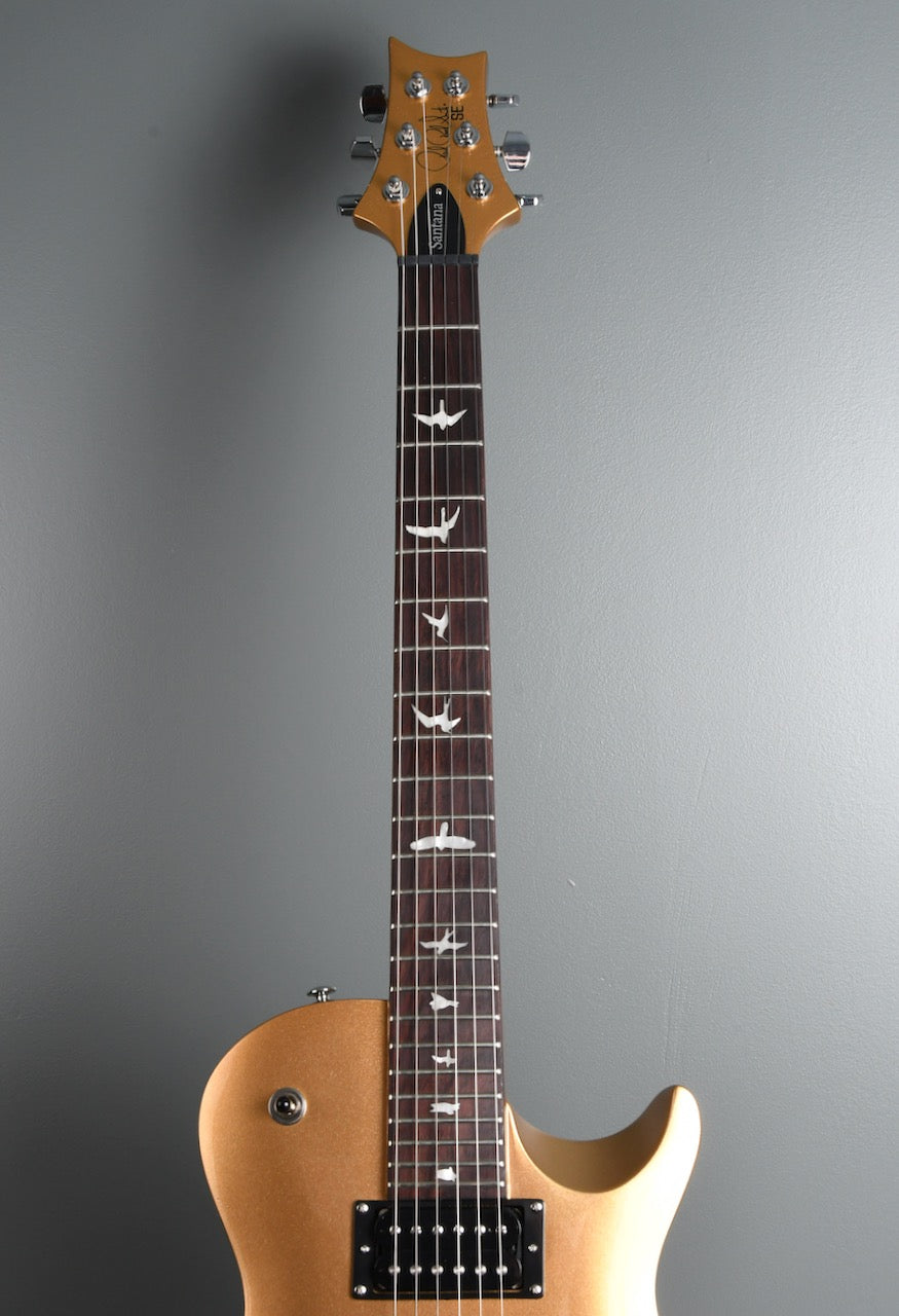 2020 PRS SE Santana Singlecut Trem Egyptian Gold