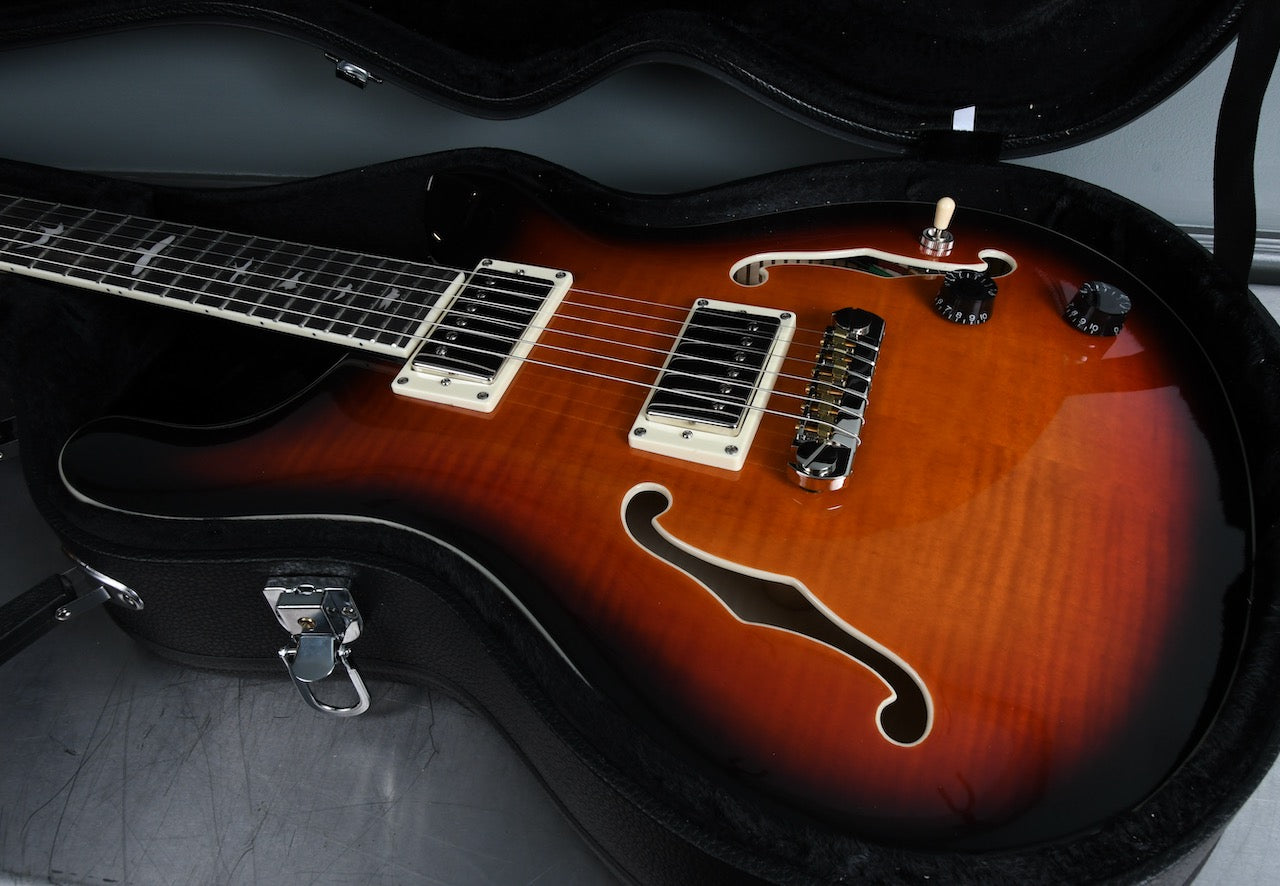 2020 PRS SE Hollowbody II Tri Color Sunburst
