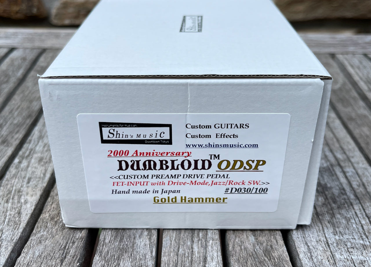 Shin's Music Dumbloid ODSP Anniversary Limited Edition Gold Hammer