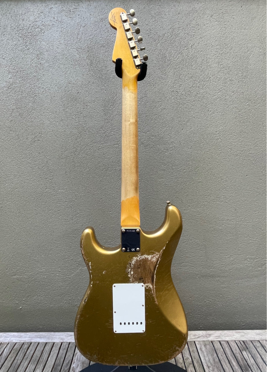 2021 Fender Custom Shop '62 Stratocaster Heavy Relic Aztec Gold