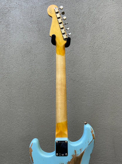 2021 Fender Custom Shop '60 Stratocaster Heavy Relic Daphne Blue