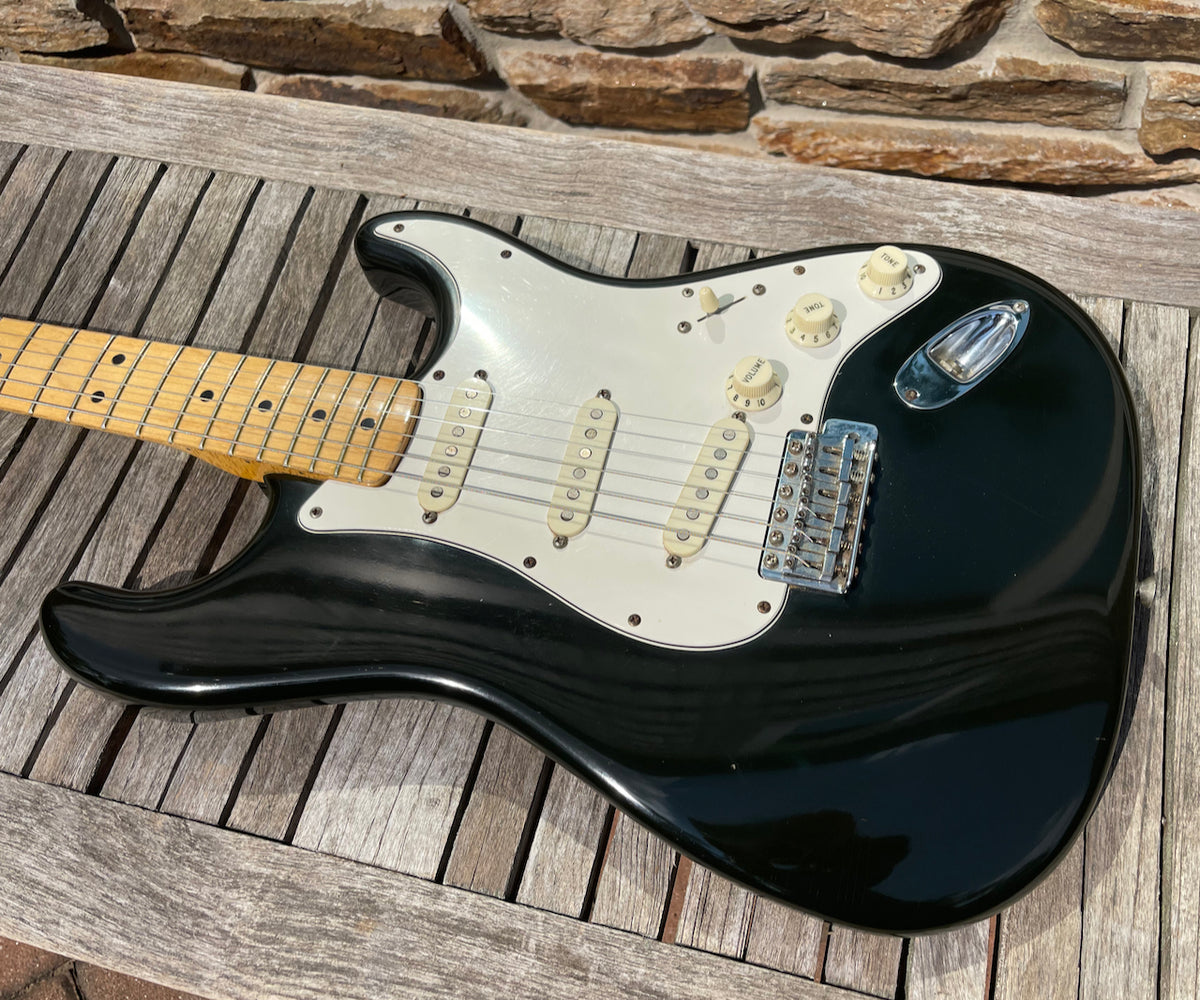 1981 Fender Stratocaster International Series Cathay Ebony