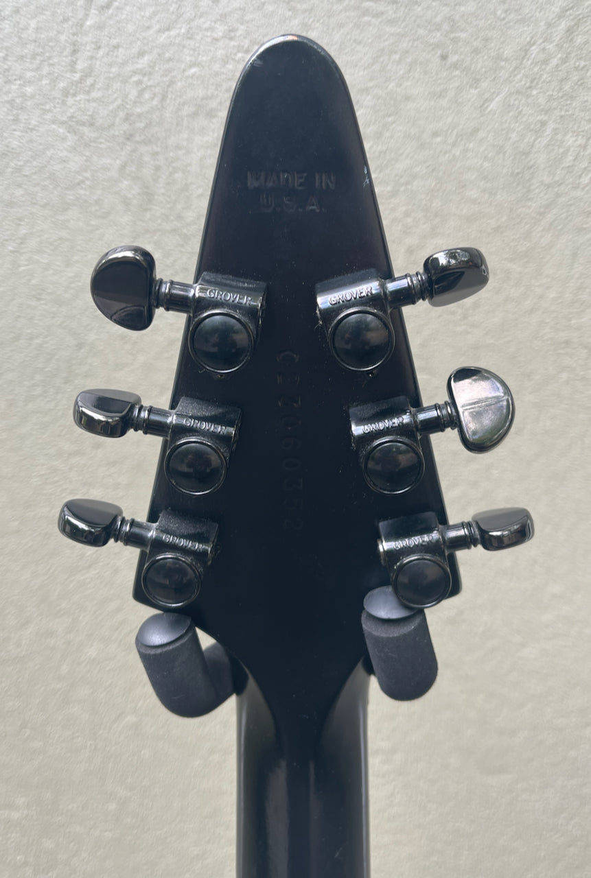 2006 Gibson Flying V Gothic II Matte Black EMG's