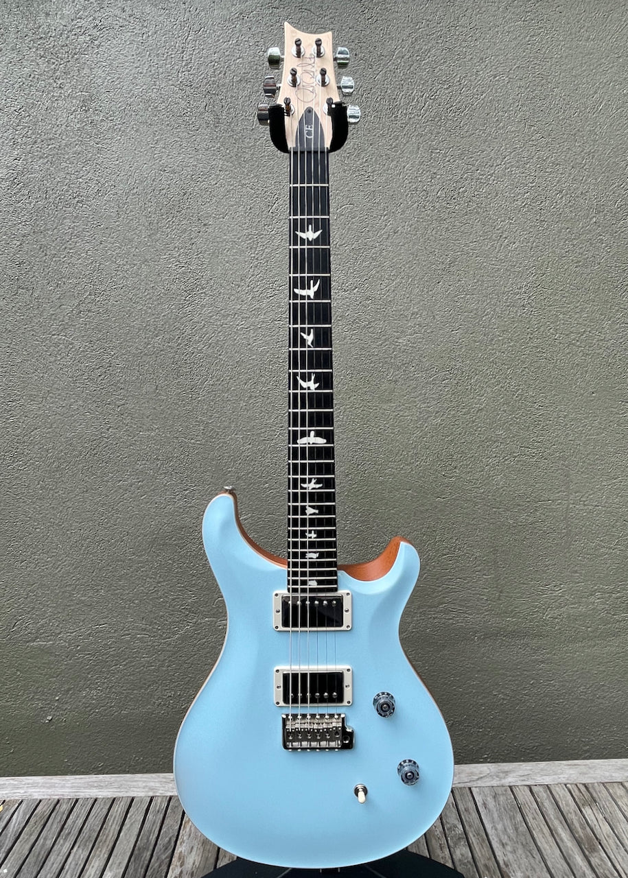 2020 Paul Reed Smith PRS CE 24 Satin Nitro 57/08 Ebony Fretboard Powder Blue