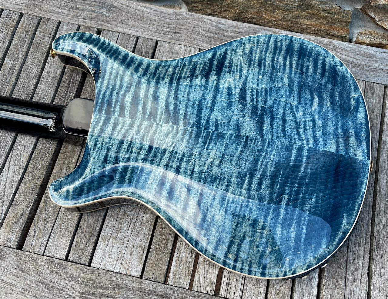 Paul Reed Smith PRS Hollowbody II Piezo 10 Top Faded Whale Blue