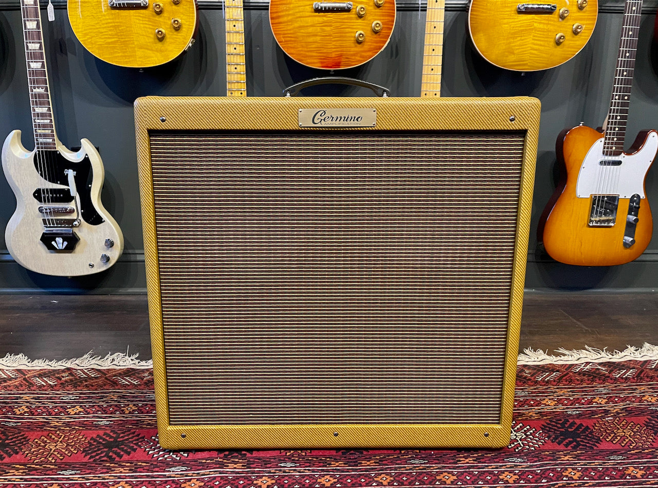 Germino 5F6A Bassman 4x10 Combo Tweed