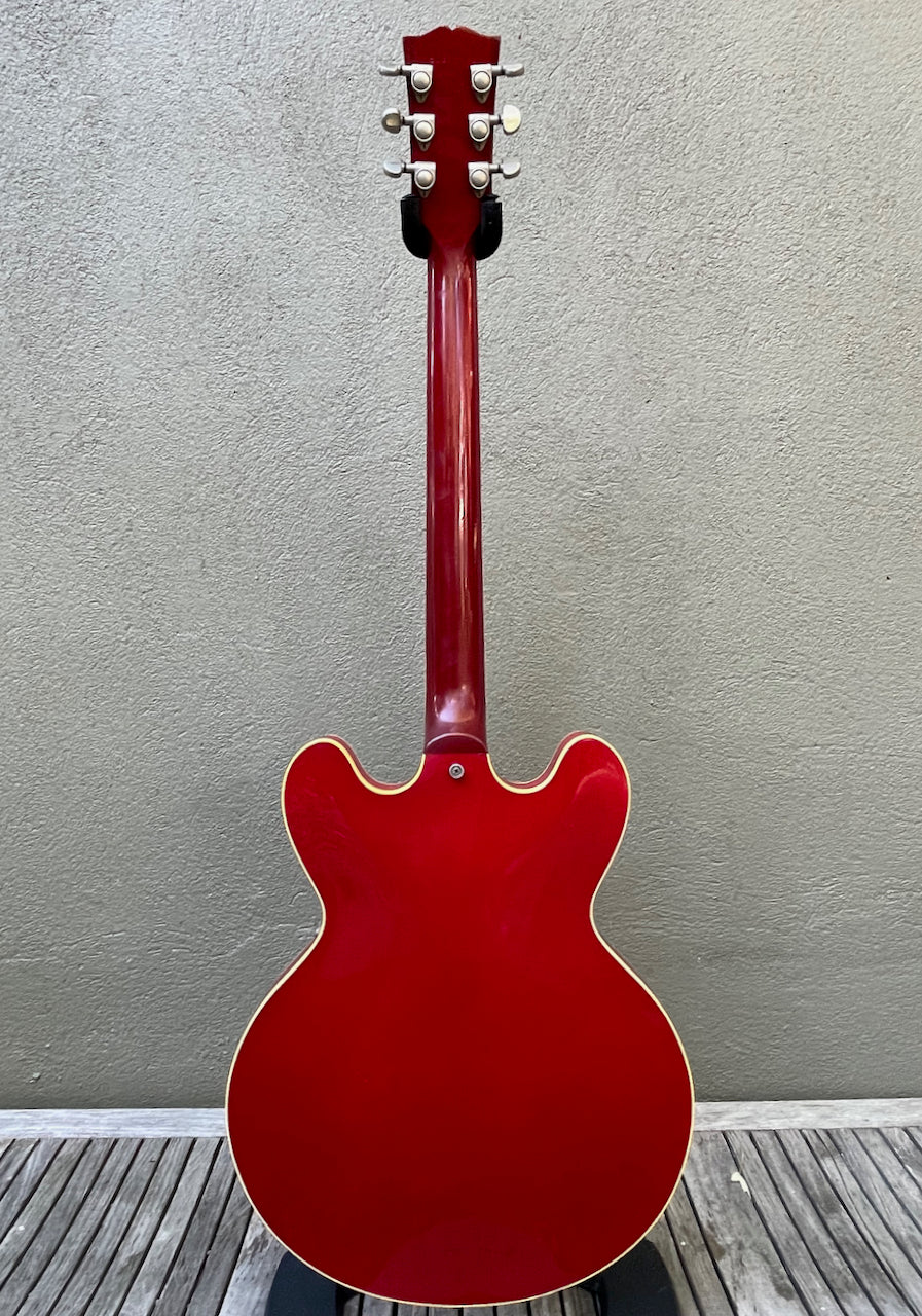 1988 Gibson ES-335 Cherry with Ebony Board & Tim Shaw Humbuckers