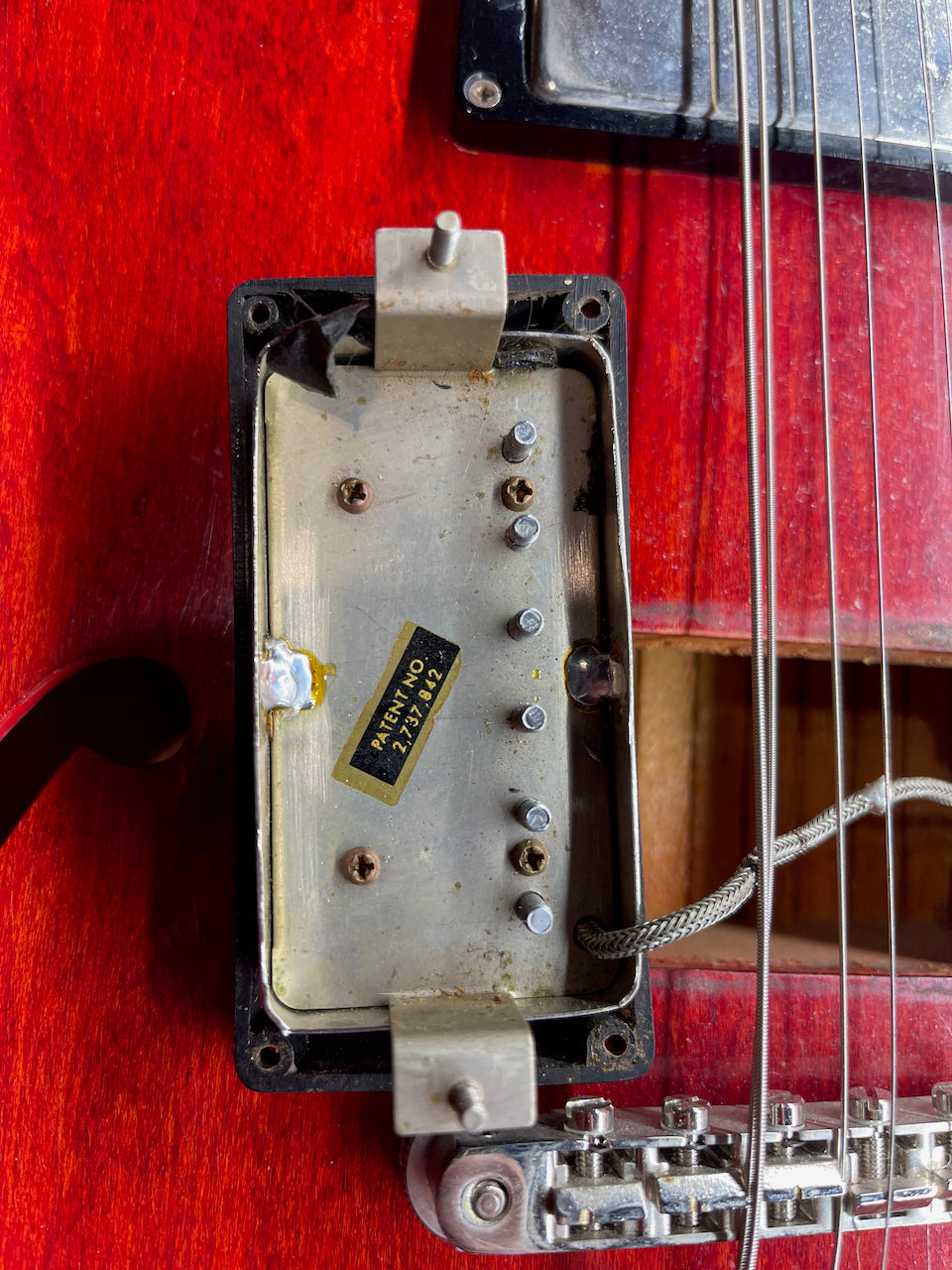 1966 Gibson ES-335 Cherry Bigsby