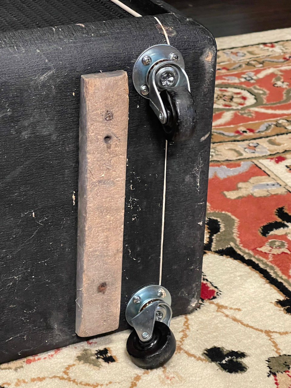 1979 HiWatt Custom 100 & 1973 HiWatt 4x12 Cabinet Black Tolex