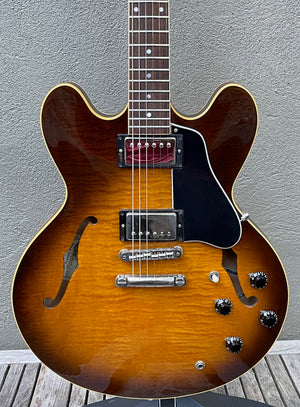 1986 Gibson Custom Shop ES-335 Tim Shaw Humbuckers Sunburst