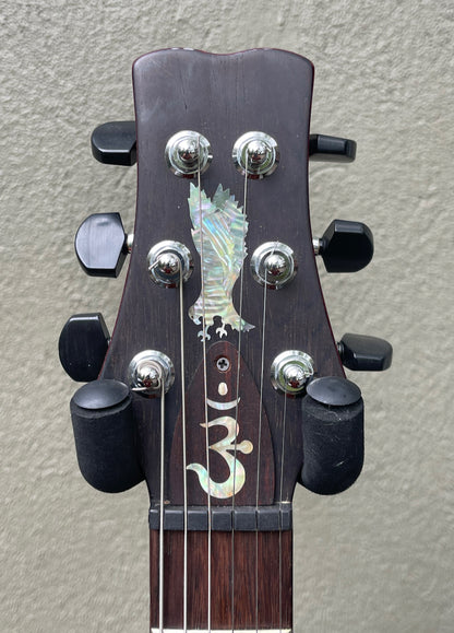 2000 Paul Reed Smith PRS Santana II Artist Brazilian Board Black Cherry