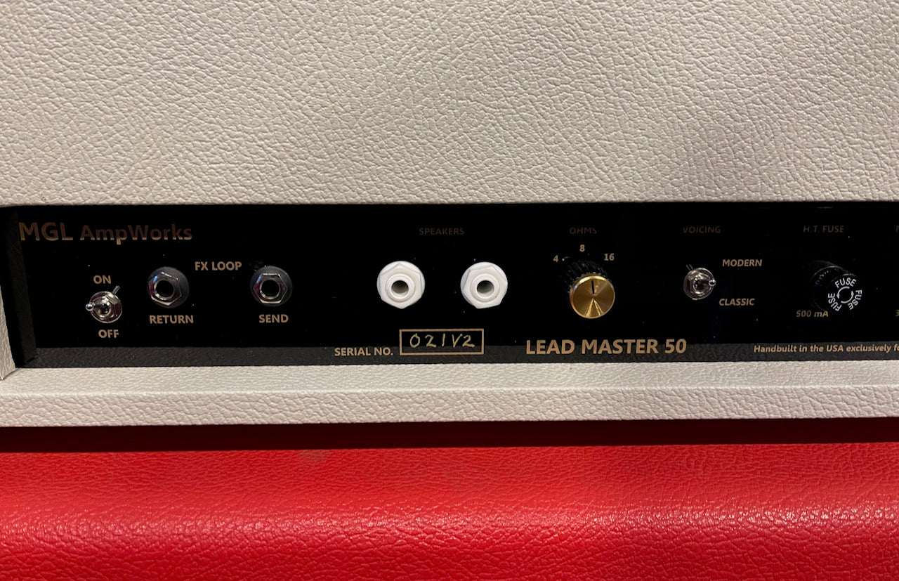 MGL Amp Works MGL50 White Tolex