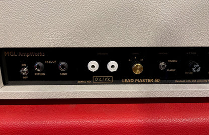 MGL Amp Works MGL50 White Tolex