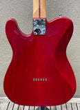 2000 Fender Telecaster Deluxe Transparent Red