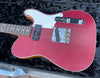 2021 Fender Custom Shop Telecaster Mahogany P-90 Journeyman Aged Firemist Red