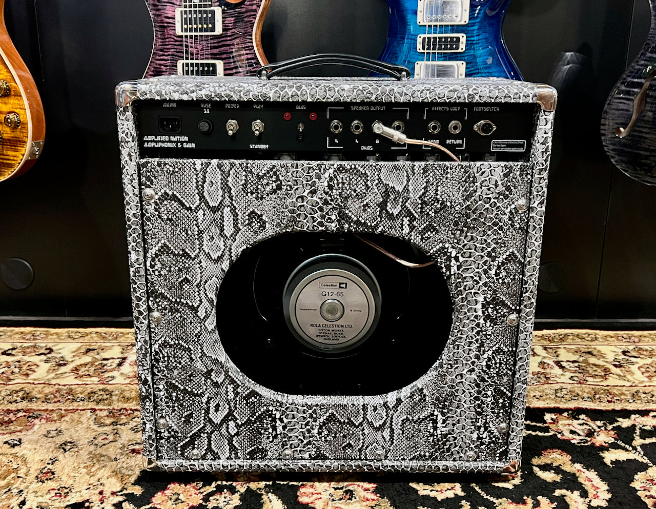 2020 Amplified Nation Ampliphonix & Gain 22 Watt Snakeskin 1x12 Combo