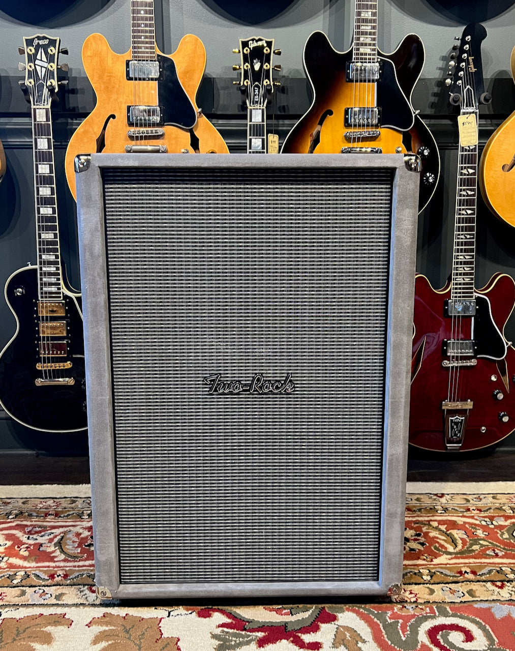 Two Rock Bloomfield Drive 100/50 Watt Head Grey Suede with Vintage Silver Grill