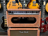 Two Rock TS-1 50 Watt Head & 1x12 Closed Back Set Tobacco Suede & Oxblood/Stripe Grill