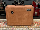 Two Rock TS-1 50 Watt Head & 1x12 Closed Back Set Tobacco Suede & Oxblood/Stripe Grill
