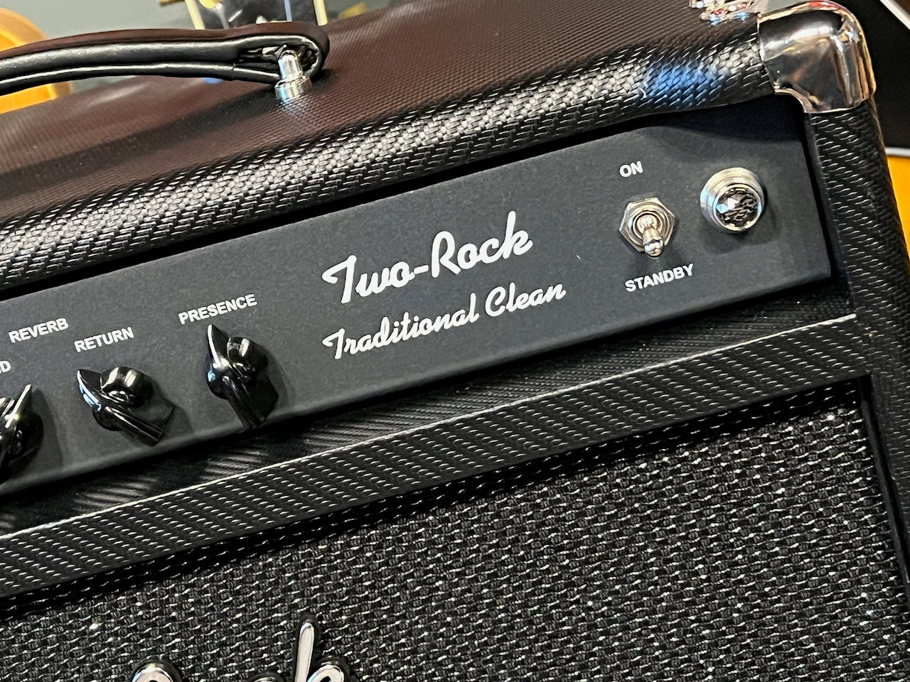 Two Rock Traditional Clean 100/50 Head Carbon Fiber with Sparkle Matrix Grill & 2x12 Cabinet