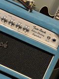 Two Rock Silver Sterling Signature 100 Watt Head & 2x12 Cabinet Medium Blue Suede