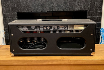 2015 Alessandro Fender Twin Reverb Head Black Tolex