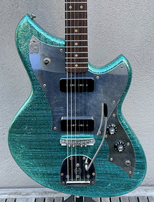 2019 Novo Serus J Mermaid Sparkle Fralin Hum-Canceling Alnico P90's