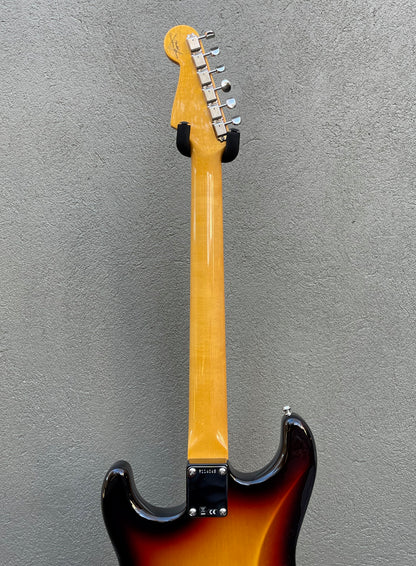 2021 Fender Custom Shop '60s Stratocaster Dual Mag Pickups 3 Tone Sunburst NOS